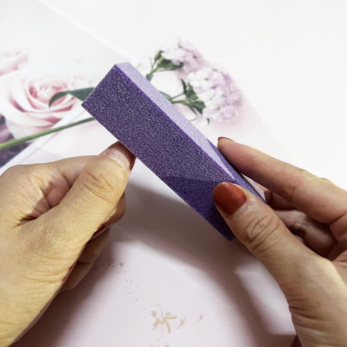 Nail File and Buffer Set – 20 Pcs, 100/180 Grit