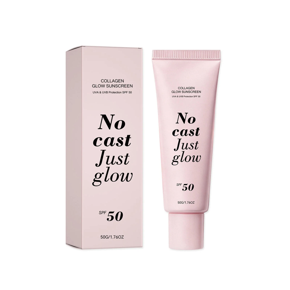 Collagen Glow Sunscreen SPF50 Broad Spectrum UVA UVB Protection