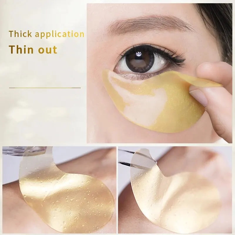 FONCE Golden Moisturizing Eye Mask Patch 60 Pieces