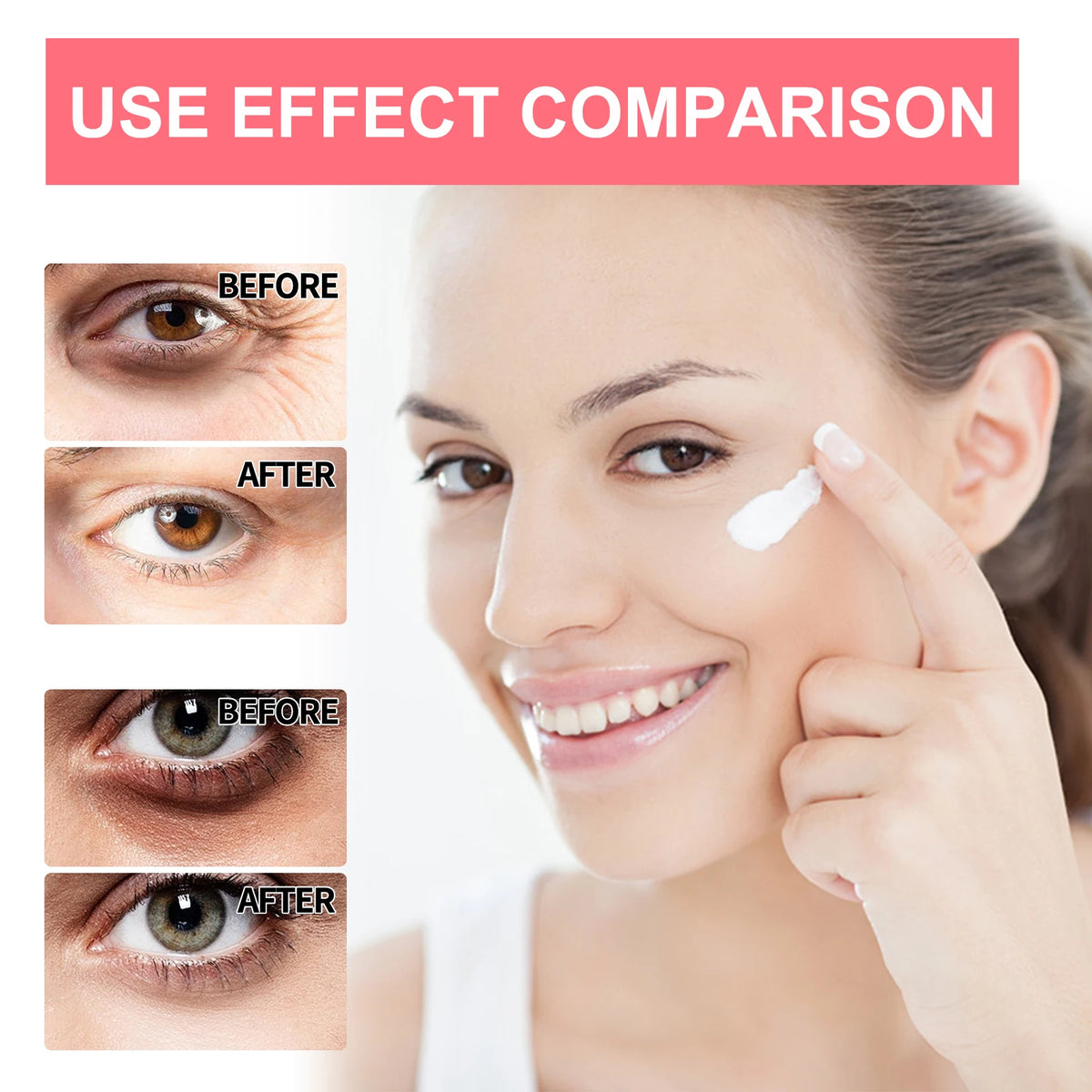 Retinol Eye Cream Wrinkle Remover Lightening Dark Circles Lifting