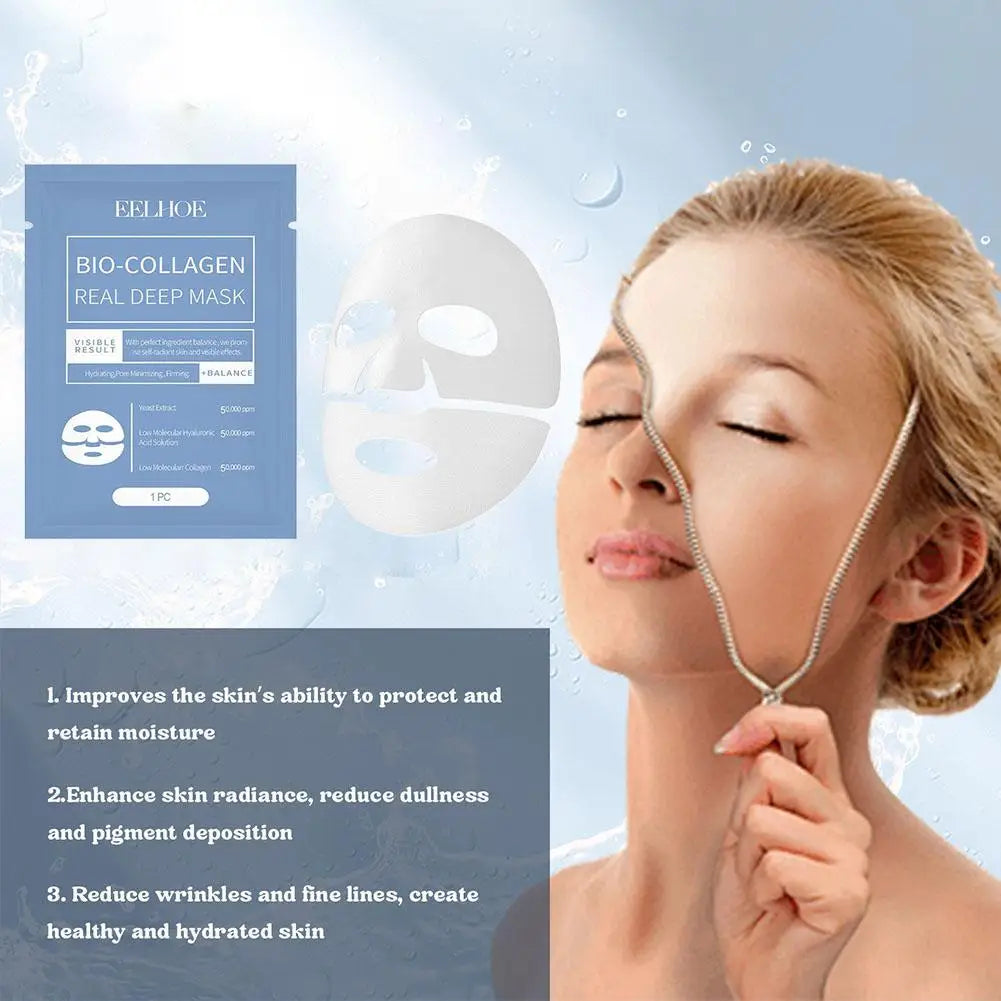 1/4/8PCS Bio-Collagen Deep Face Mask, Self-Radiant Skin Deep