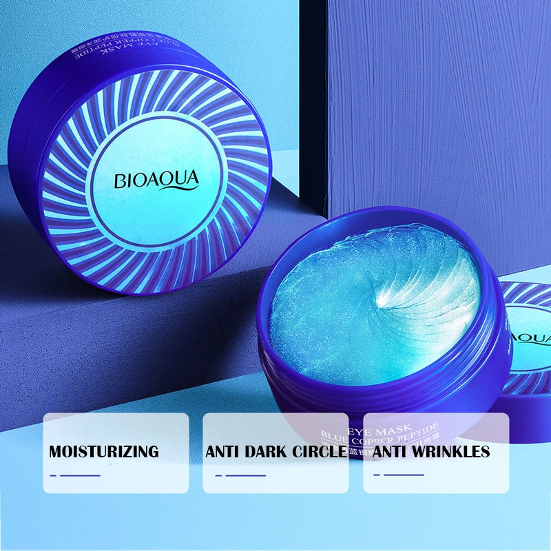 BIOAQUA Copper Peptide Eye Patches Anti Dark Circles Moisturizing