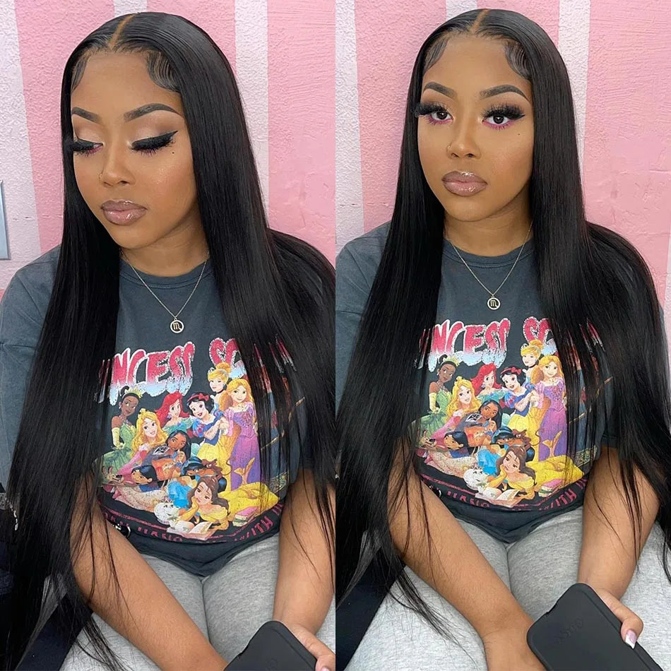 HD Lace Front Straight Human Hair Wig