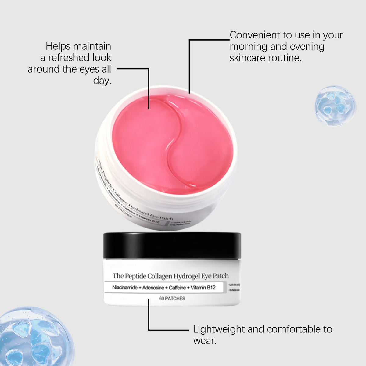 Eye Skin Care Mask Deep Moisturizing Lightweight Non-sticky