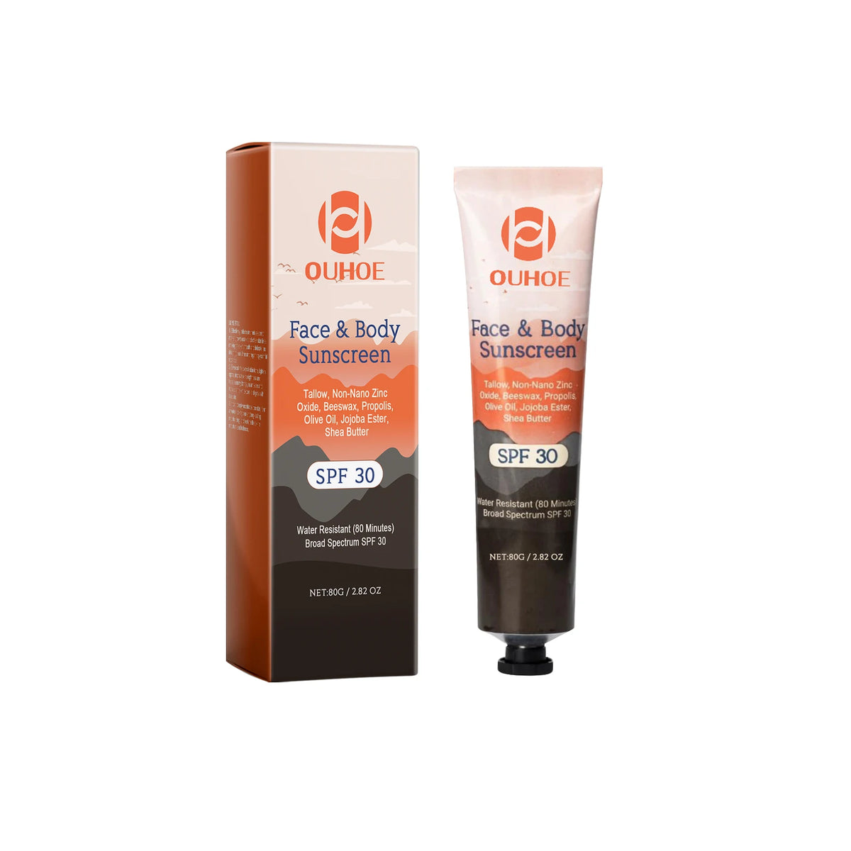 Facial Body Sunscreen UV Protection Waterproof Oil Control