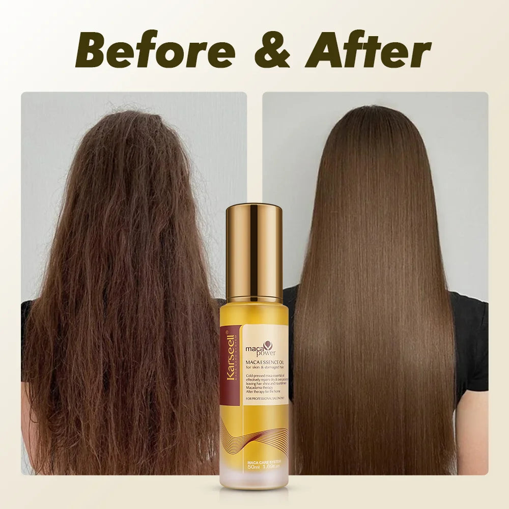 Karseell 50ml Moroccan Argan Oil 50ml 1.69 fl.oz for Hair Healing