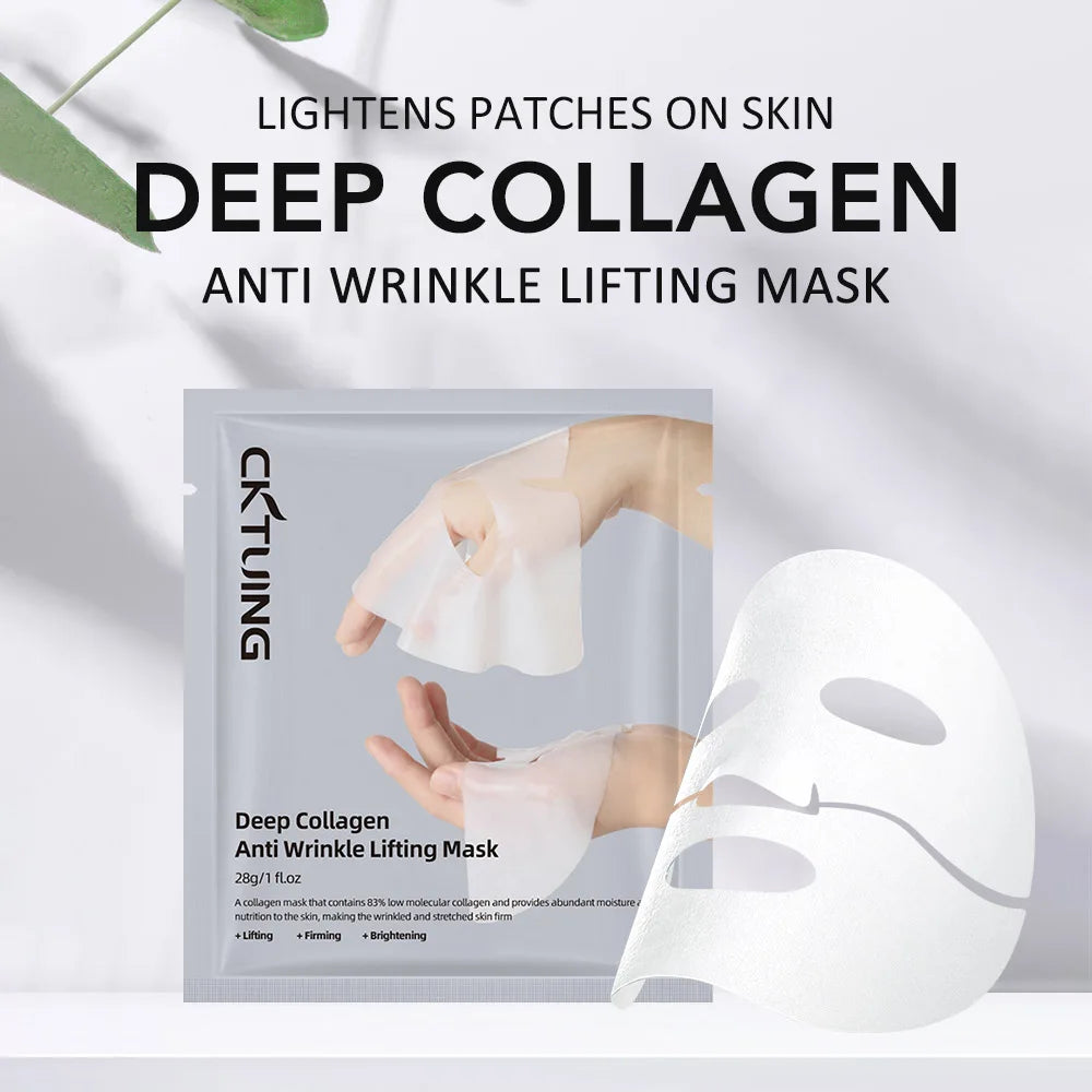 Collagen Face Masks Deep Hydrating Moisturizing Brightening