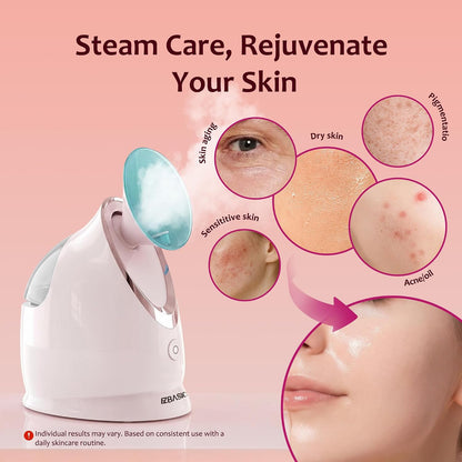 Hot Mist Facial Steamer for Home Spa Use