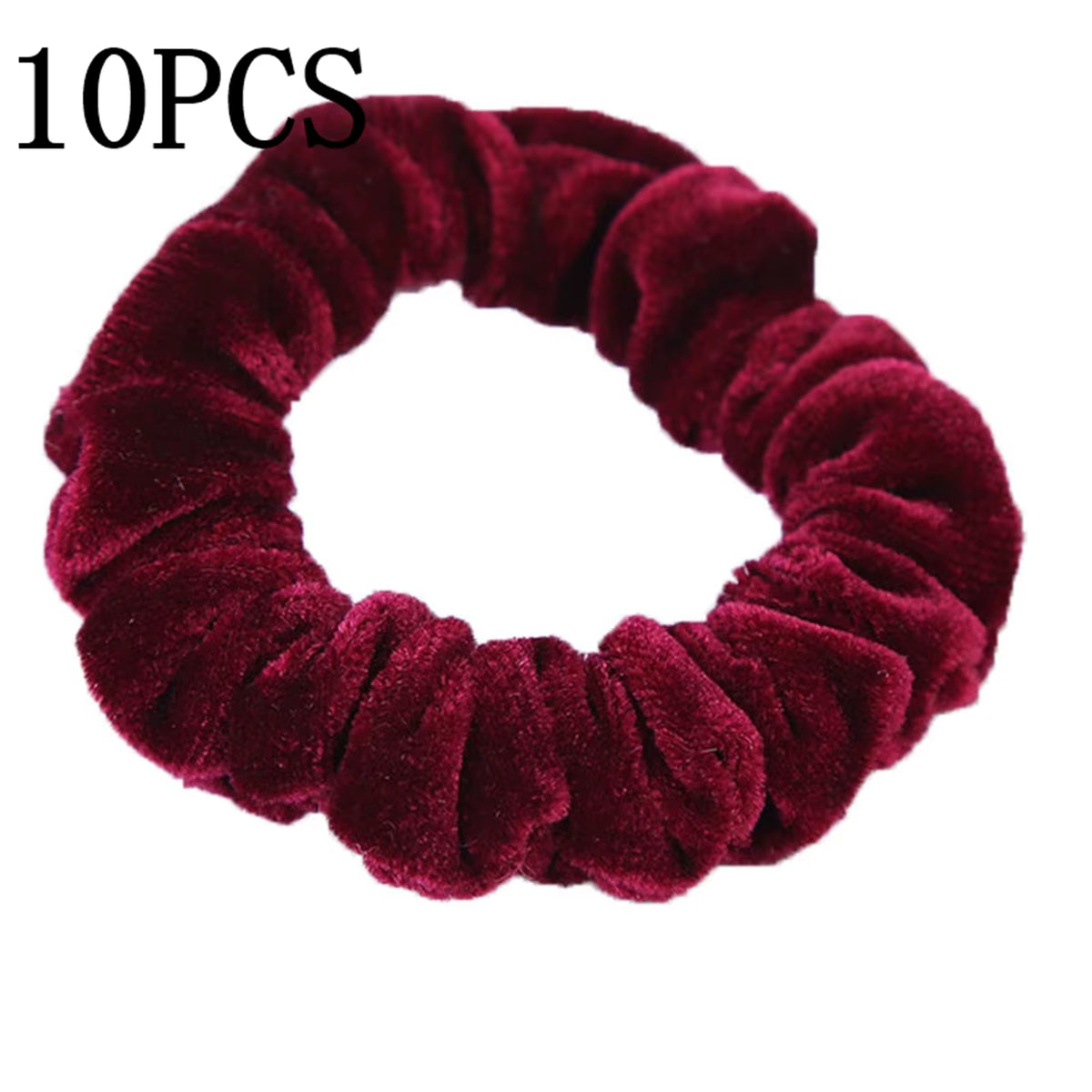 Velvet Hair Scrunchies Set