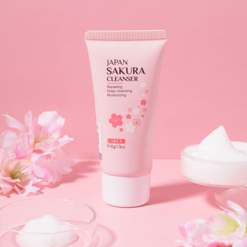 Sakura Hydrating Facial Wash – Daily Face Cleanser