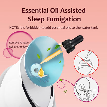 Hot Mist Facial Steamer for Home Spa Use