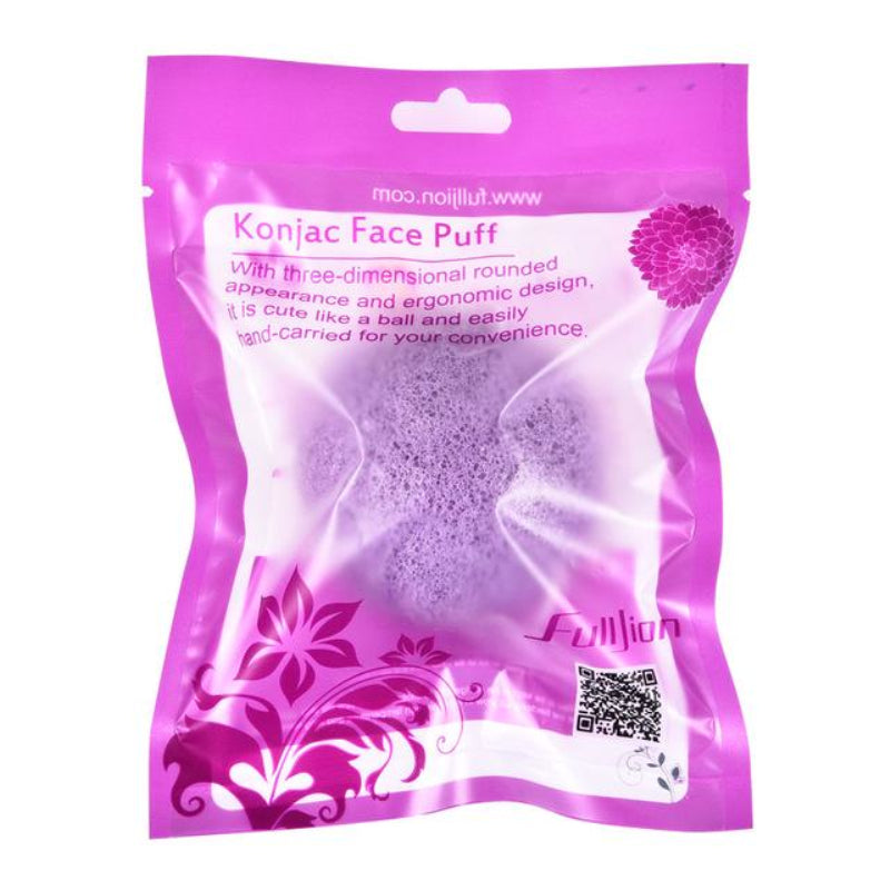 Round Konjac Face Sponge – Soft Cleansing Puff