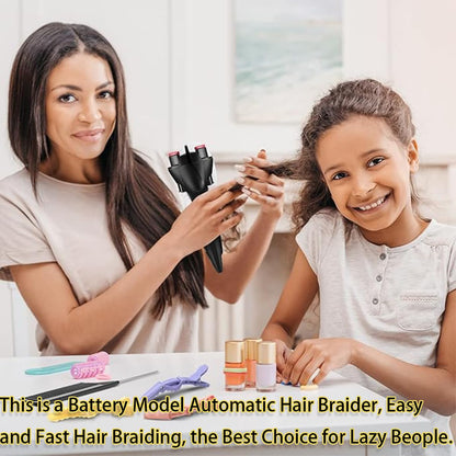 Automatic Hair Braider – Electric Hair Twist Braiding Tool for Women and Girls