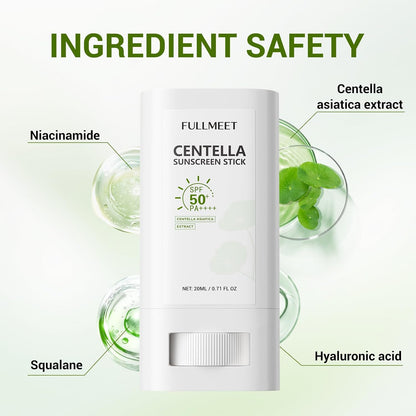 Matte Centella Sun Stick for Face and Body – 0.71 oz Travel Stick