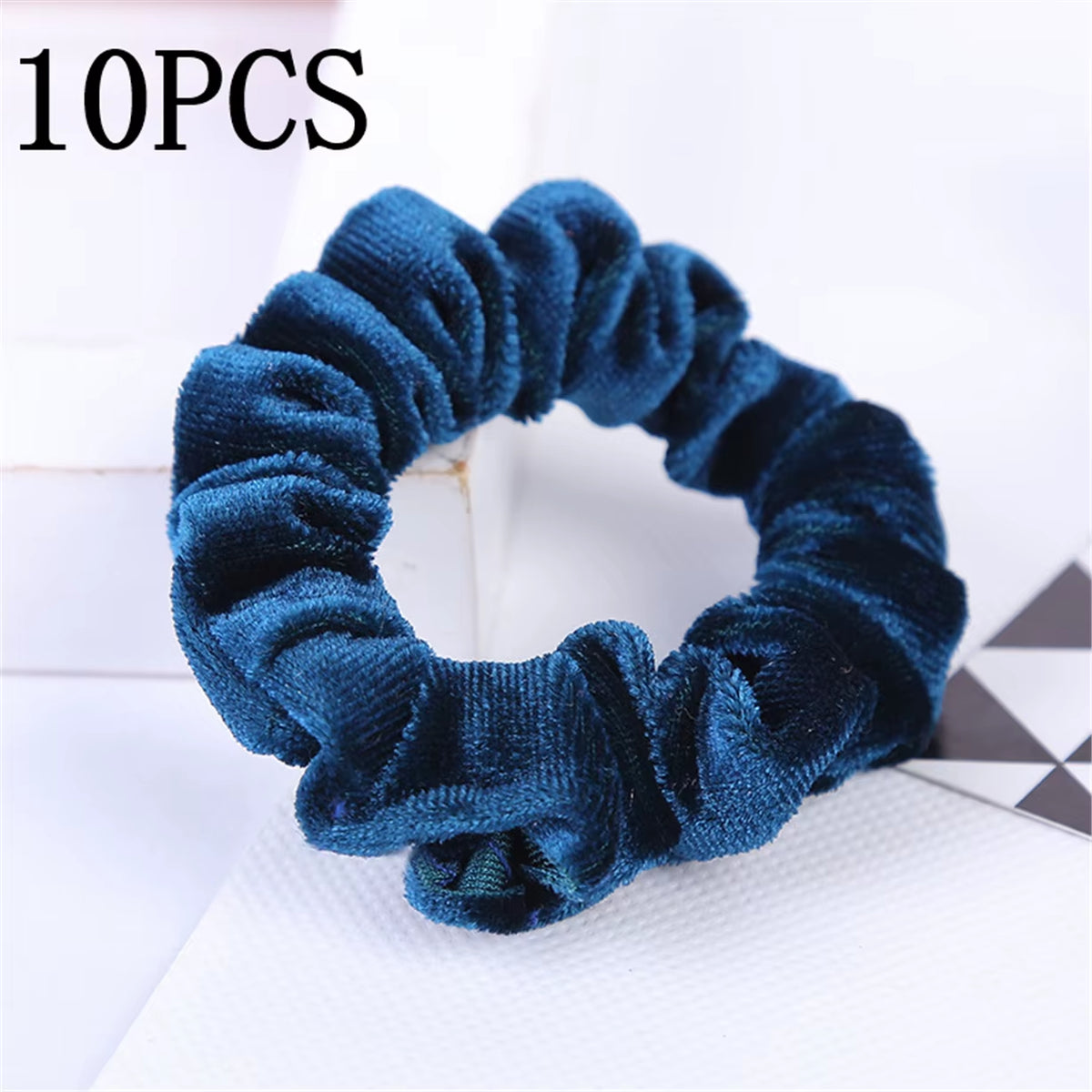 Velvet Hair Scrunchies Set