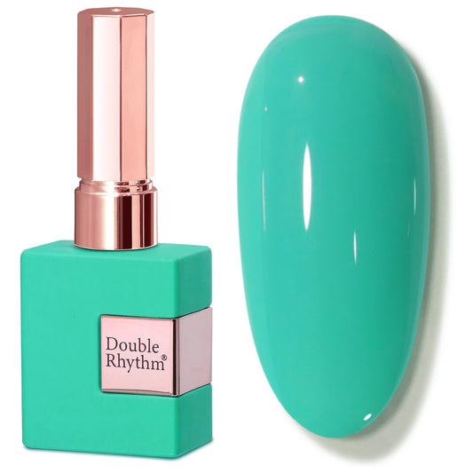 Deep Mint Sheer Gel Nail Polish – Soak-Off UV/LED Gel Color, 15 ml