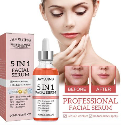 5-in-1 Facial Serum – Dropper Bottle