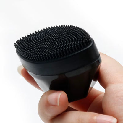 Mini Silicone Face Cleansing Brush – Soft Deep Pore Exfoliating Scrubber