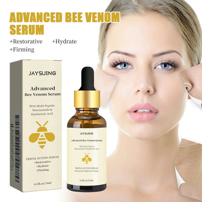Bee Venom Serum Tighten Lightens Fine Lines Repair Dullness Moisturizing Firming Facial Skin Essence Brightening Skin
