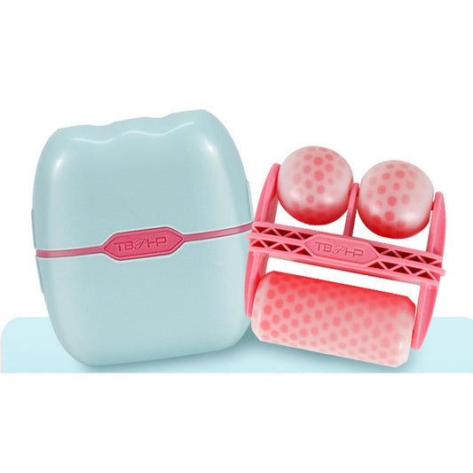 2-in-1 Dual Head Handheld Ice Roller