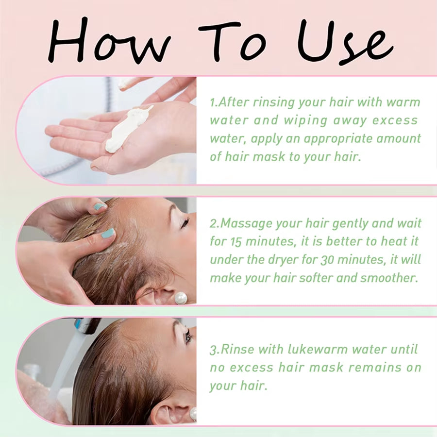 Rice Water and Rose Water Leave-In Conditioner – Hair Care Bottle