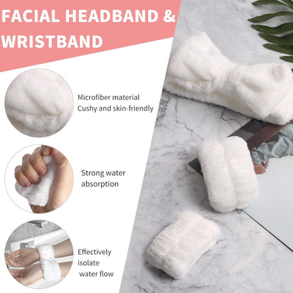 Exfoliating Shower Gloves – 30 Pieces, 15 Colors with Hanging Loop, Body Scrub Mitts