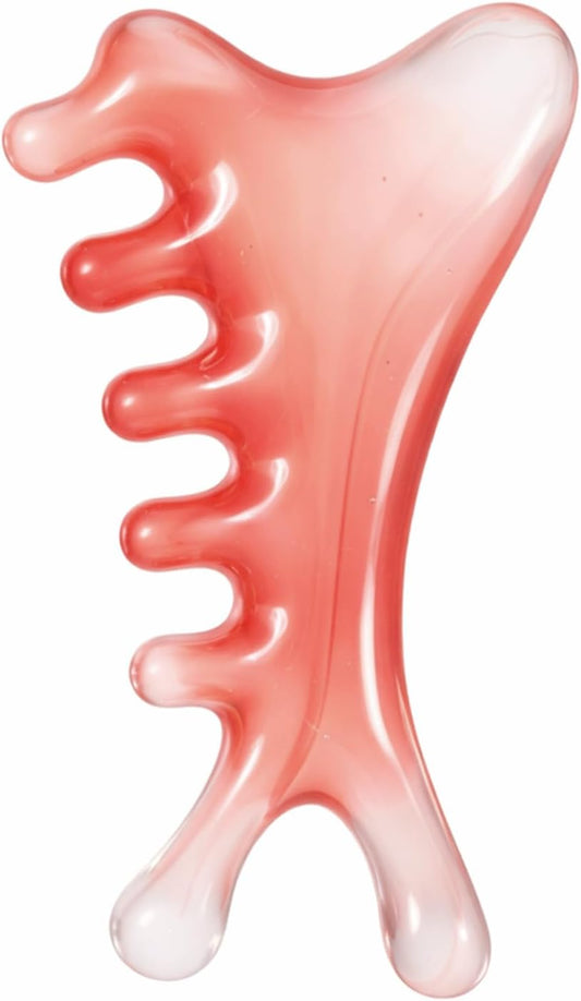 Resin Gua Sha Massage Tool – 4-in-1 Face and Body Scraping Tool