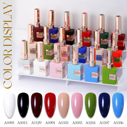Sheer Yellow Gel Nail Polish – Soak-Off UV/LED Gel Color, 15 ml
