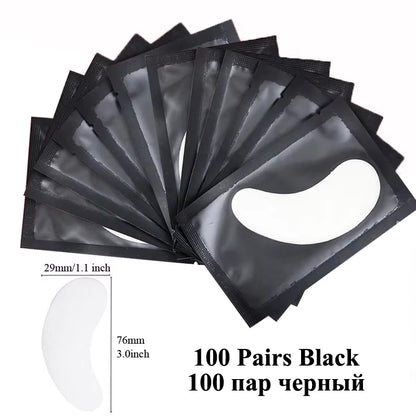 Hydrogel Under Eye Gel Pads – 50 Pairs, Lint-Free Eye Patches