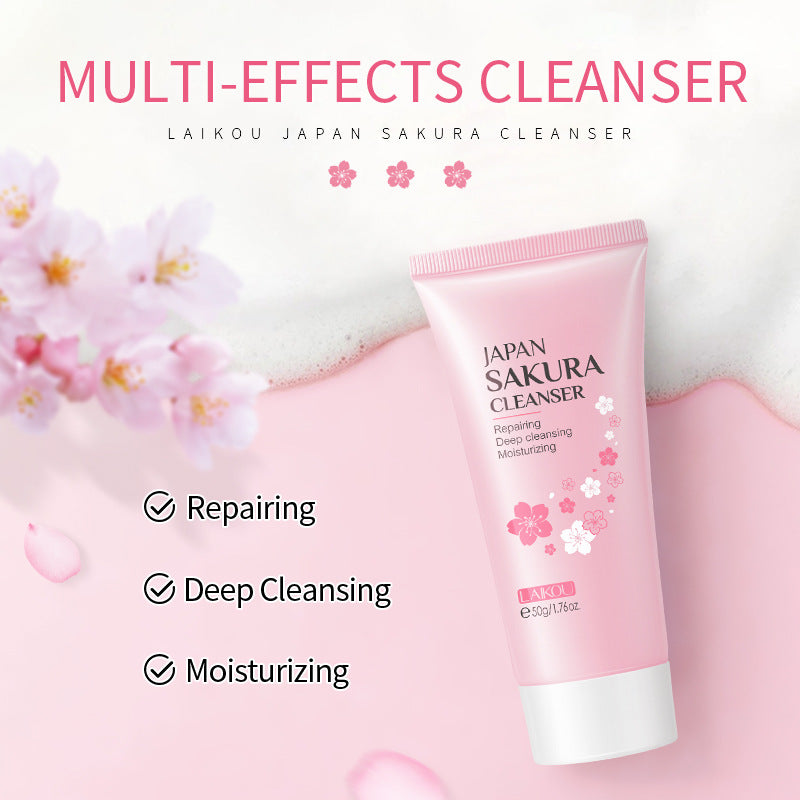 Sakura Hydrating Facial Wash – Daily Face Cleanser
