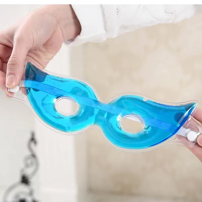 Ice Eye Gel Beauty Sleeping Eye Mask Reduce Dark Circles Relieve Fatigue Lessen Eyestrain 1 Piece Cooling Eye Gel Patches Mask