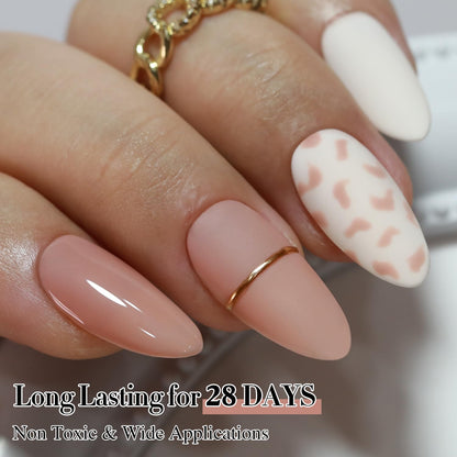 Skin Nude Sheer Gel Nail Polish – Soak-Off UV/LED Gel Color, 15 ml