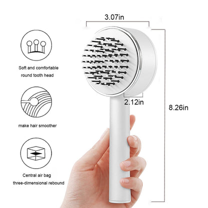 Self-Cleaning Detangling Hair Brush