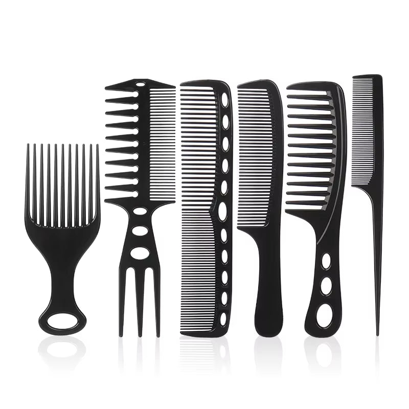 6-Piece Hair Cutting Comb Set
