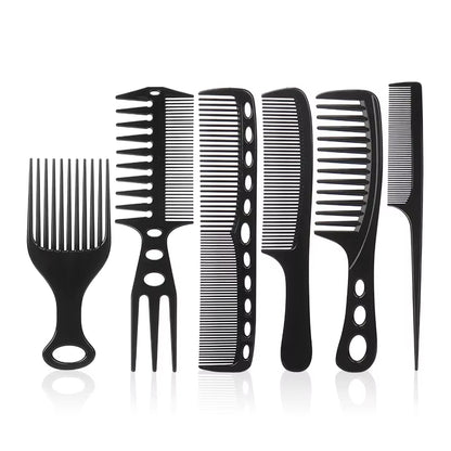 6-Piece Hair Cutting Comb Set