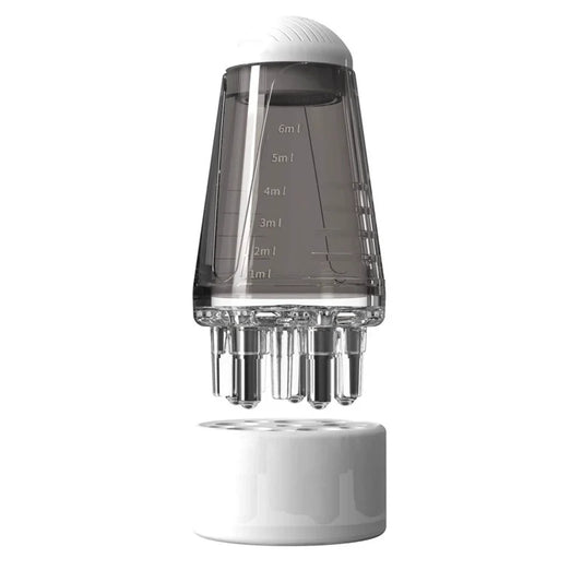 Scalp Oil Applicator Comb – Root Comb Bottle with Massage Comb