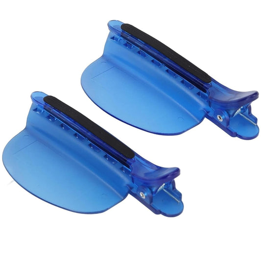 Heat-Insulated Hair Sectioning Clips – 2 Pcs 7-Tooth Salon Styling Clips