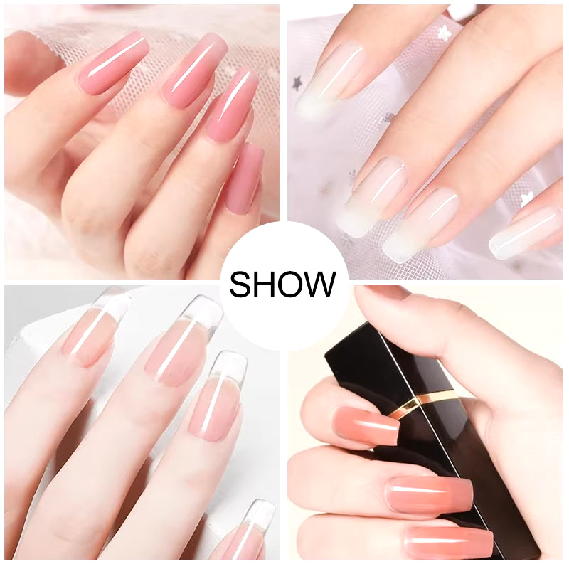 Gel Nail Polish Starter Kit with UV Lamp