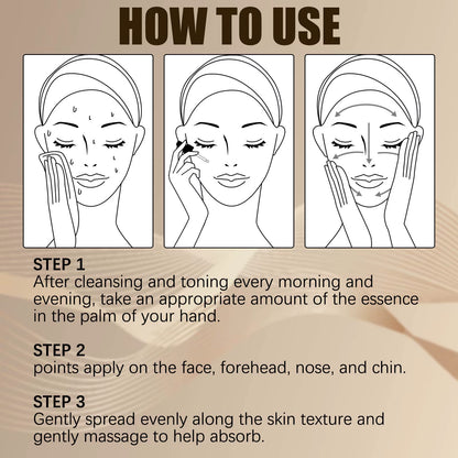 Lactobionic Acid Pore Shrink Face Serum Skin Repair Remove Blackheads Acne Skin Care Lasting Moisturizing Korean Cosmetic