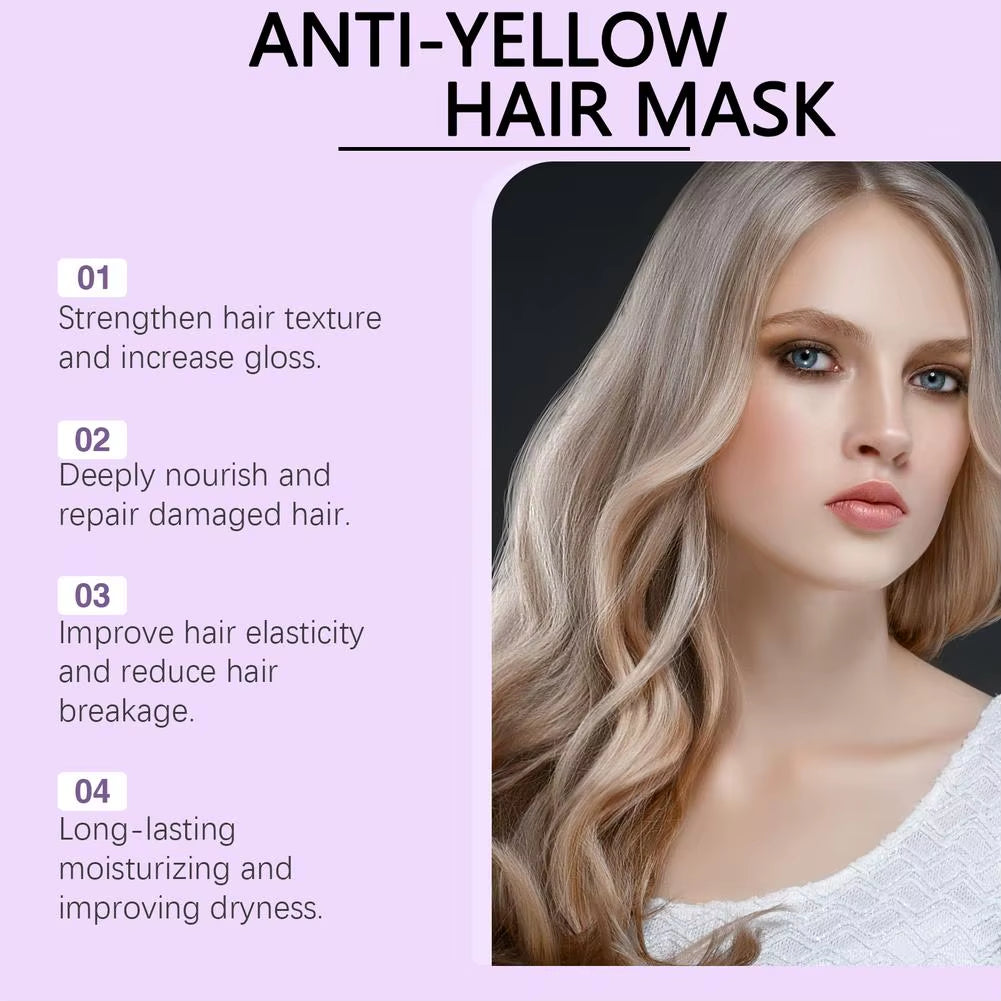Purple Toning Hair Mask