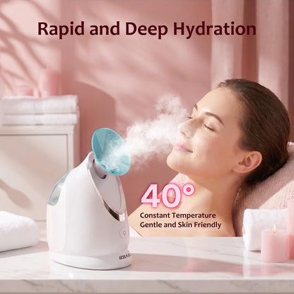Hot Mist Facial Steamer for Home Spa Use