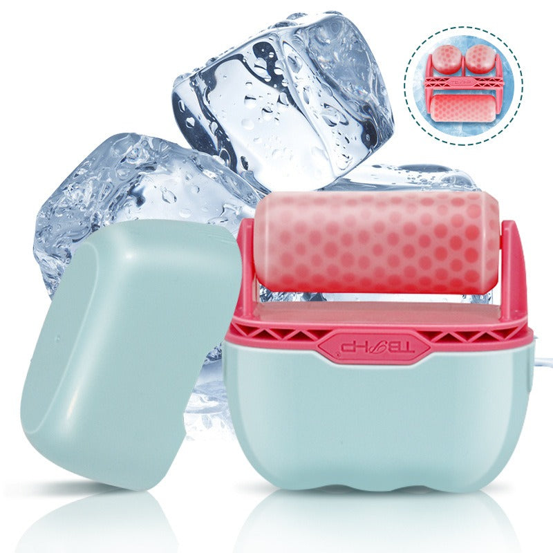 2-in-1 Dual Head Handheld Ice Roller