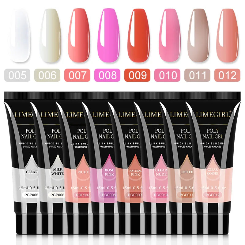 Poly Nail Extension Gel Set