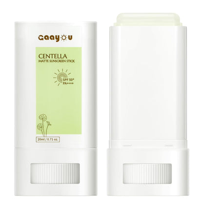Matte Centella Sun Care Stick for Face and Body – 20ml Portable Stick