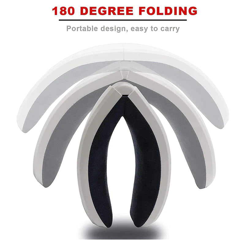 4D Smart Heated Eye Massager with Bluetooth and Vibration