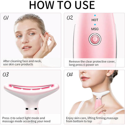 3-in-1 Neck and Face Massager