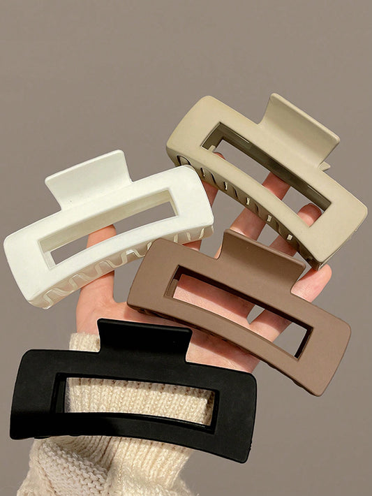 Large Square Claw Hair Clips