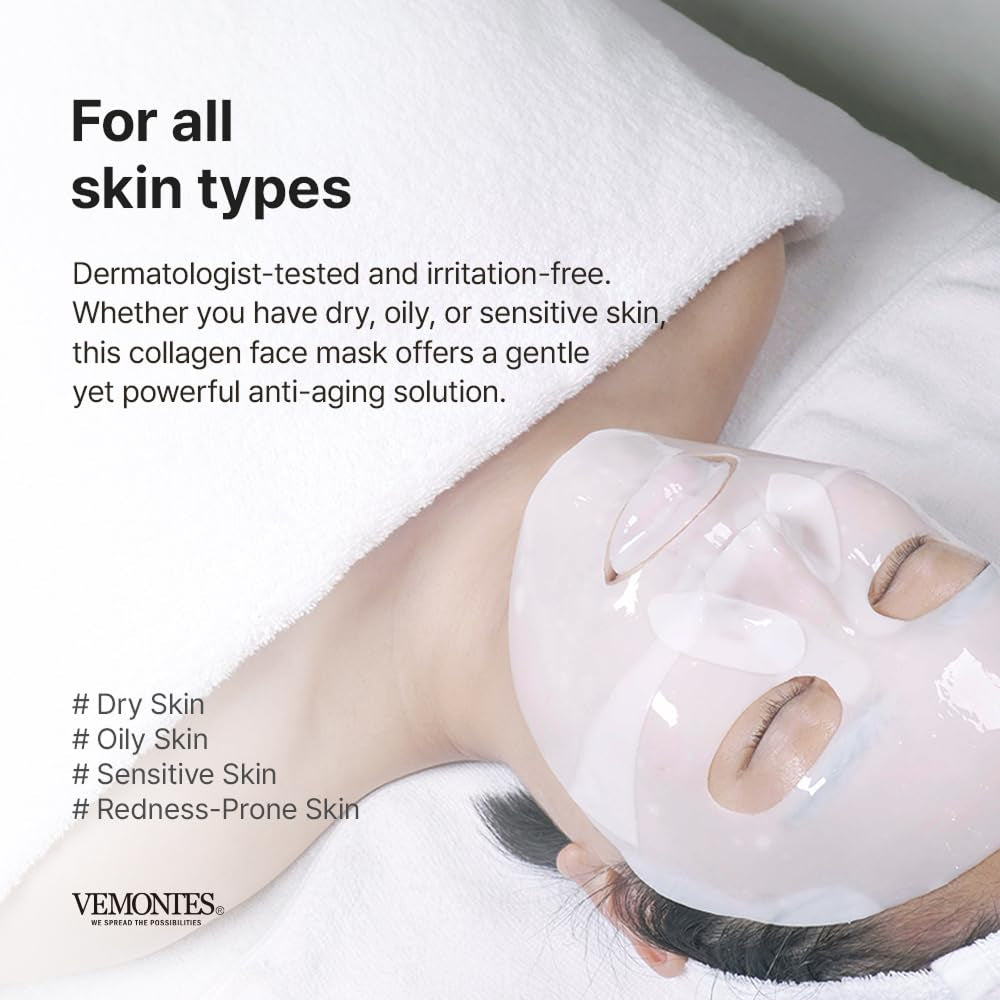 5-Piece Hydrogel Jelly Face Mask Set – Overnight Sheet Masks