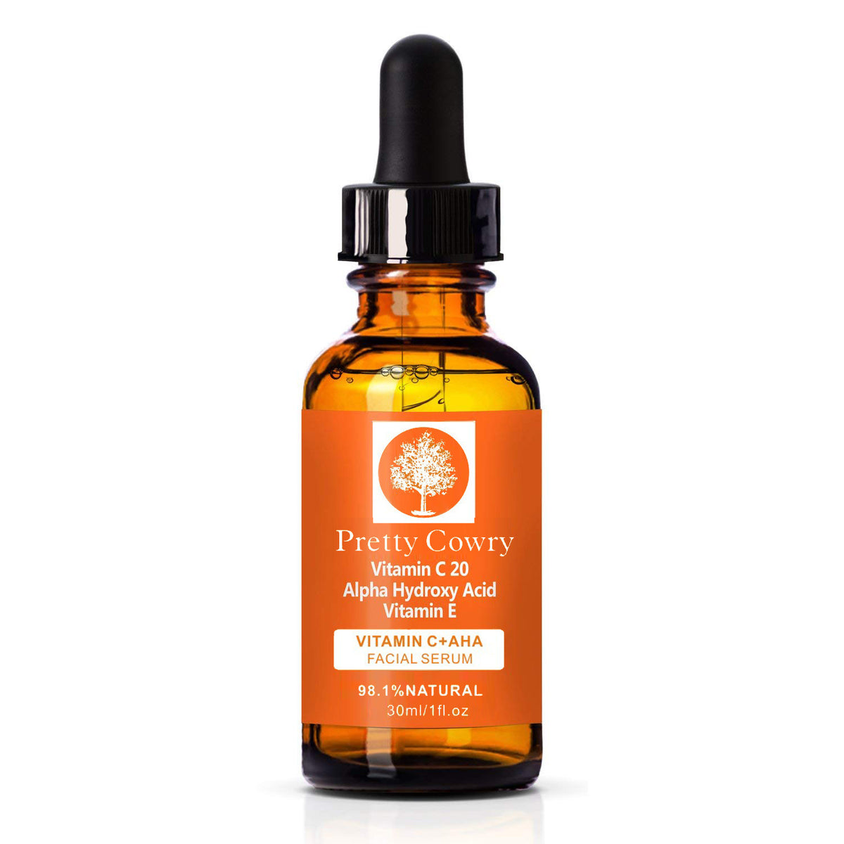 Vitamin C and E Face Serum – Dropper Bottle