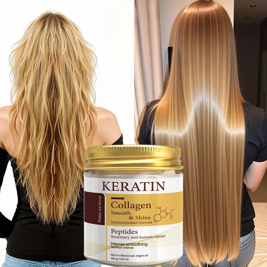 7-In-1 Multi Oil Hair Mask Rosemary Peppermint Castor Oil Keratin